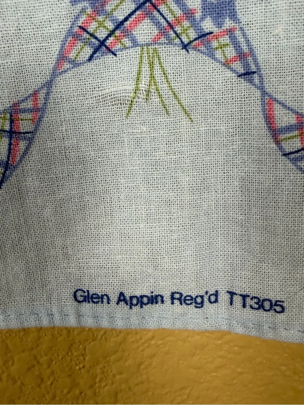 VTG Glen Appin Scotland Kitchen Towels Lot of 2 Scottish Tea Towels Cotton UK